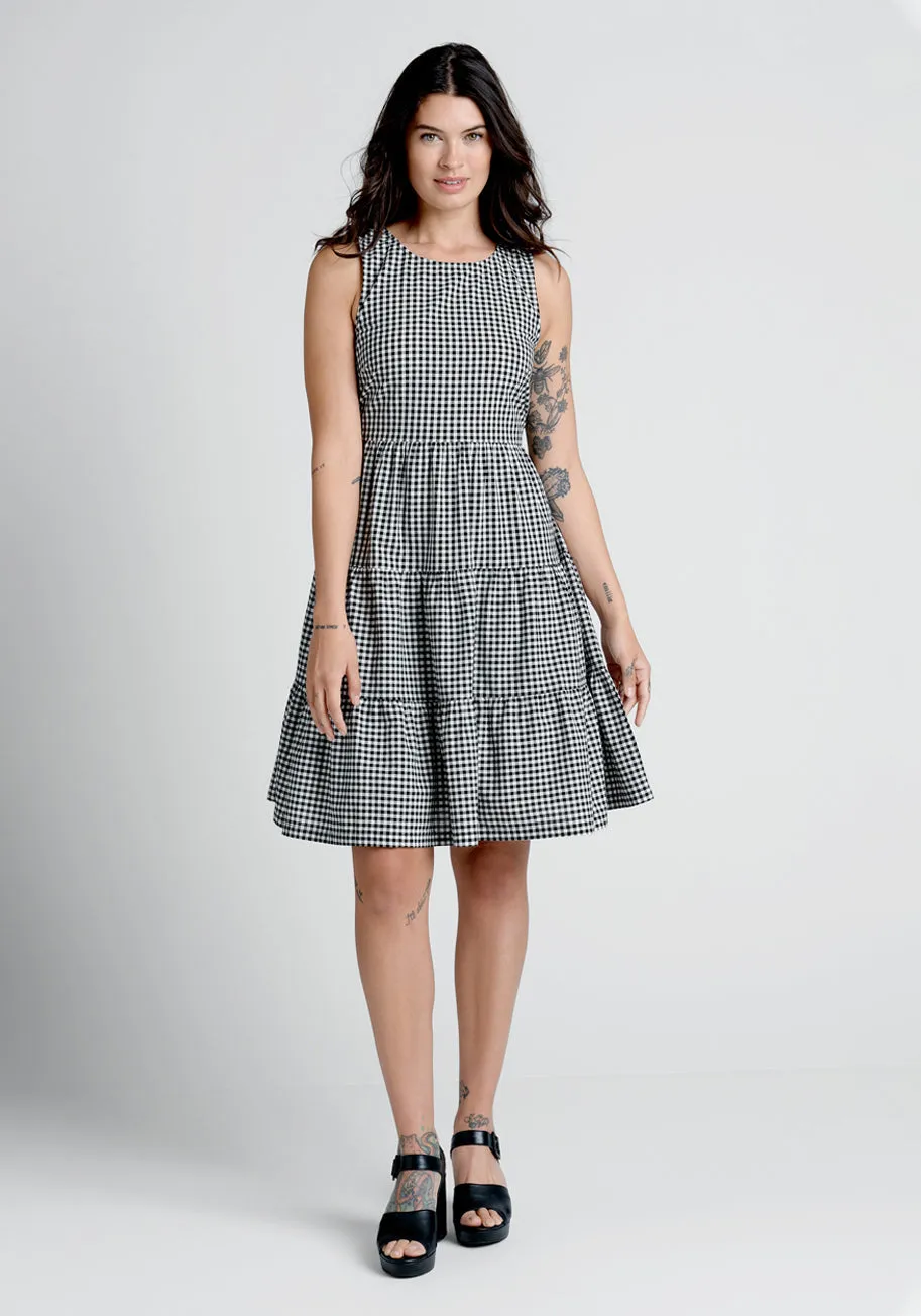 Aren’t You Plaid A-Line Dress sold by Modcloth