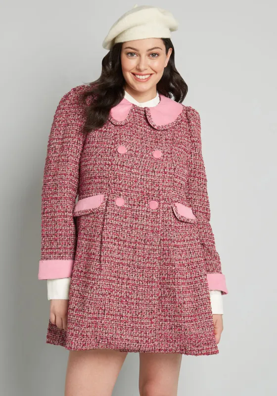 Dream a Little Dream Of 'Tweed' Coat sold by Modcloth