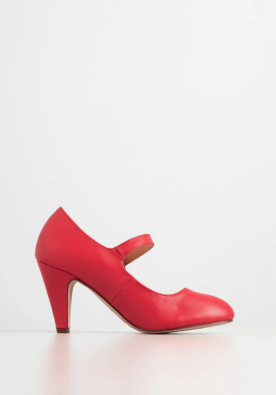 Kickin' Up Feels Mary Jane Heel sold by Modcloth product image thumbnail 3