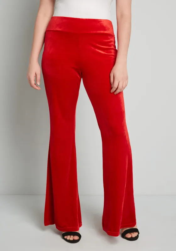 Loving The Luxe Life Wide-Leg Pants sold by Modcloth