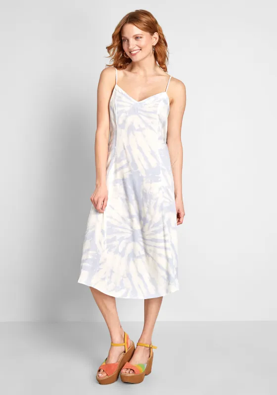 On Cloud Nineties Midi Dress made by Modcloth