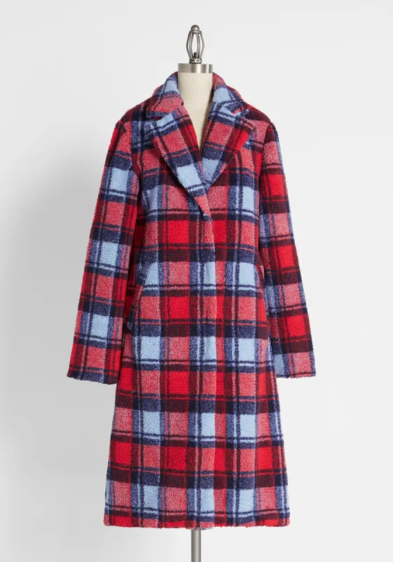 The Surprise of a Snow Covered Morning Coat sold by Modcloth