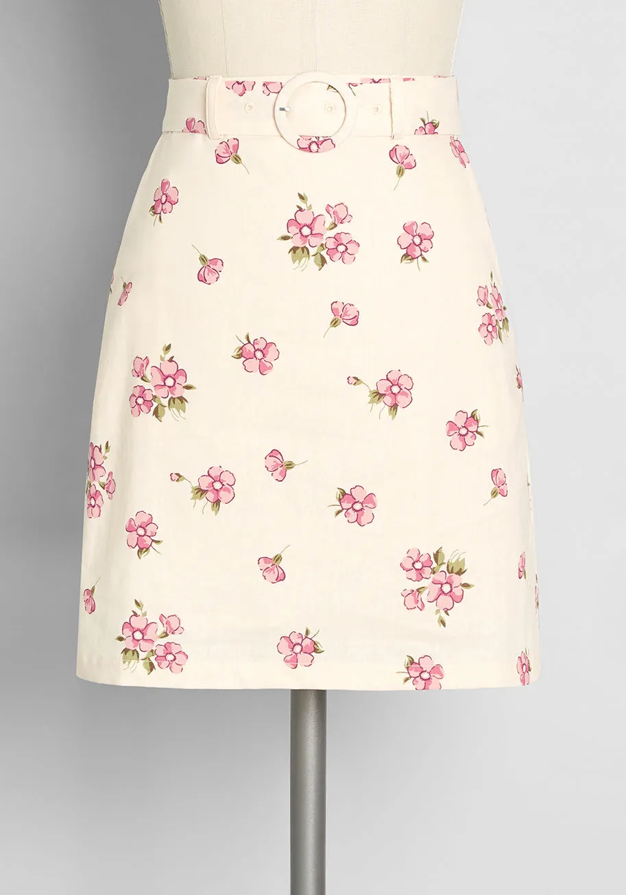 Let's Go Antiquing A-Line Skirt sold by Modcloth product image thumbnail 4