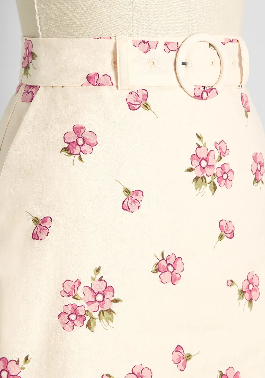 Let's Go Antiquing A-Line Skirt sold by Modcloth product image thumbnail 5