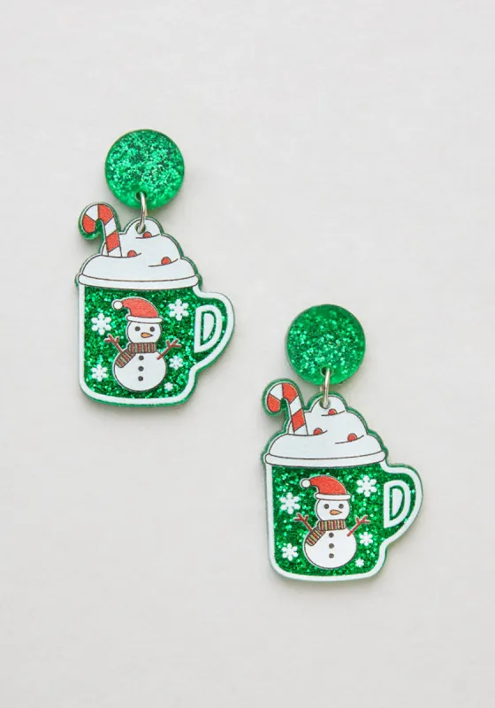 Holiday Hot Cocoa Earrings sold by Modcloth