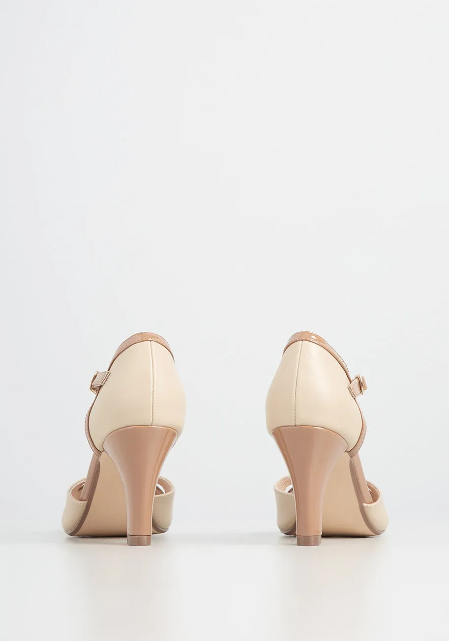 Editorial Elegance Ankle Strap Heel sold by Modcloth product image thumbnail 4