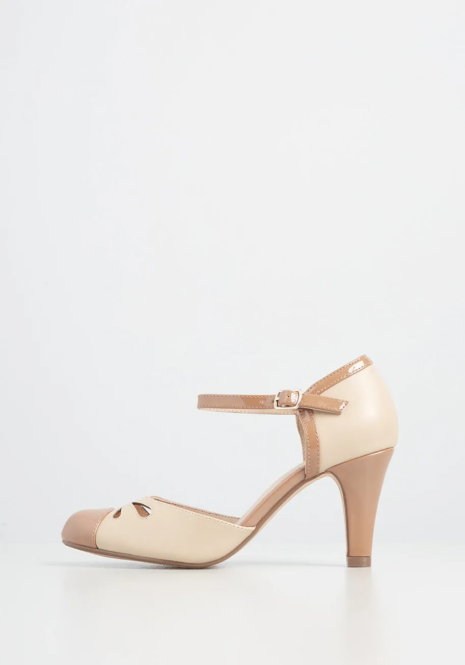 Editorial Elegance Ankle Strap Heel sold by Modcloth product image thumbnail 2