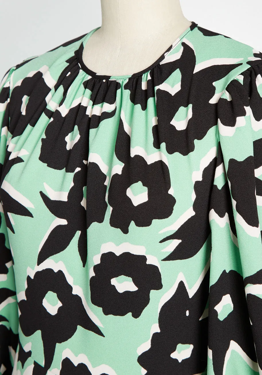 Bloom For More Midi Dress sold by Modcloth product image thumbnail 3