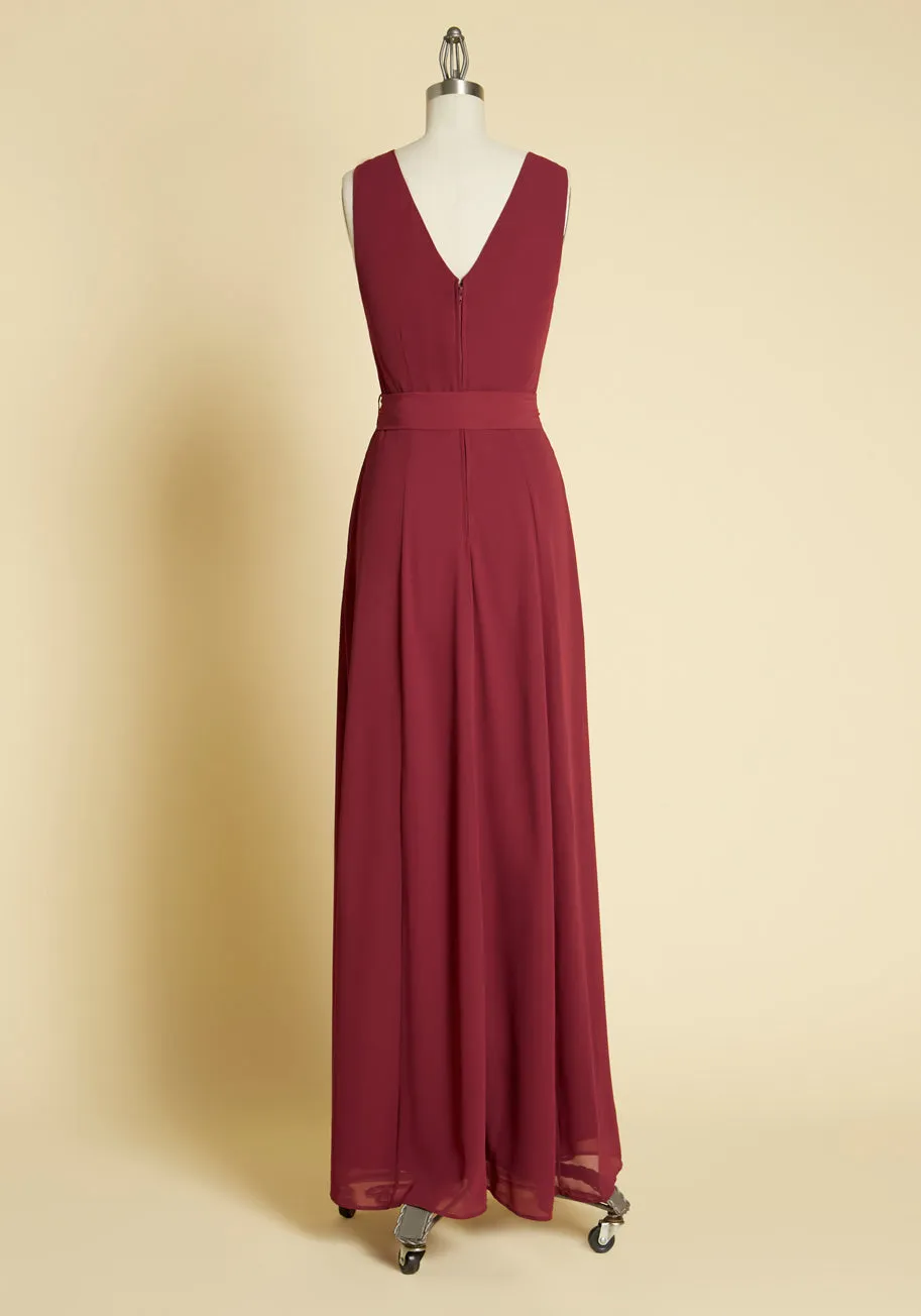 Effortless Elegance Faux-Wrap Dress sold by Modcloth product image thumbnail 2