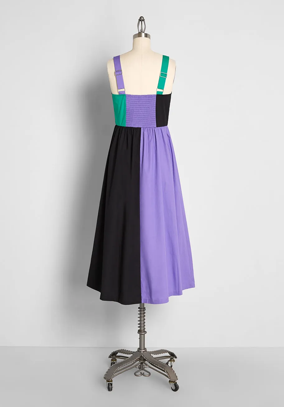 Retro Block Party Midi Dress sold by Modcloth product image thumbnail 2