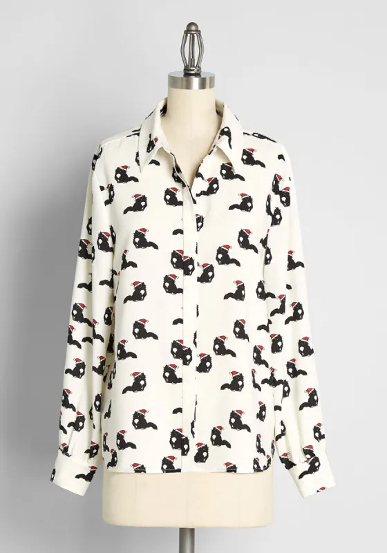 A Brilliant Idea Shirt sold by Modcloth