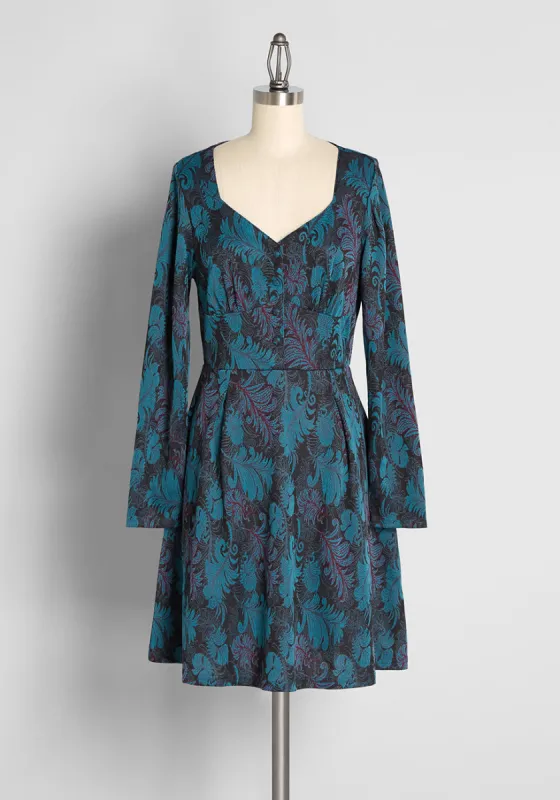 Thoughtful and Sweet Knit A-Line Dress sold by Modcloth