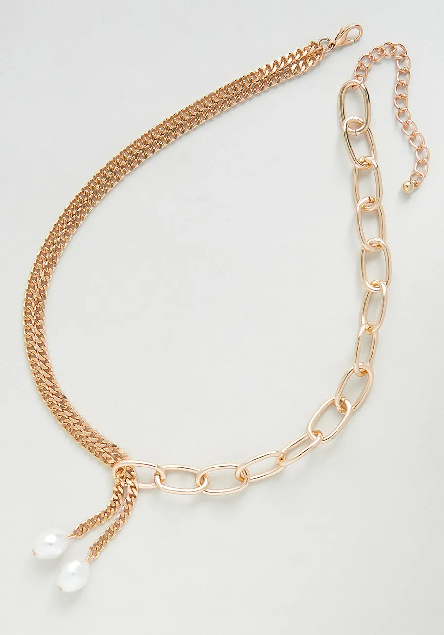 Pleasantly Pristine Threader Necklace sold by Modcloth