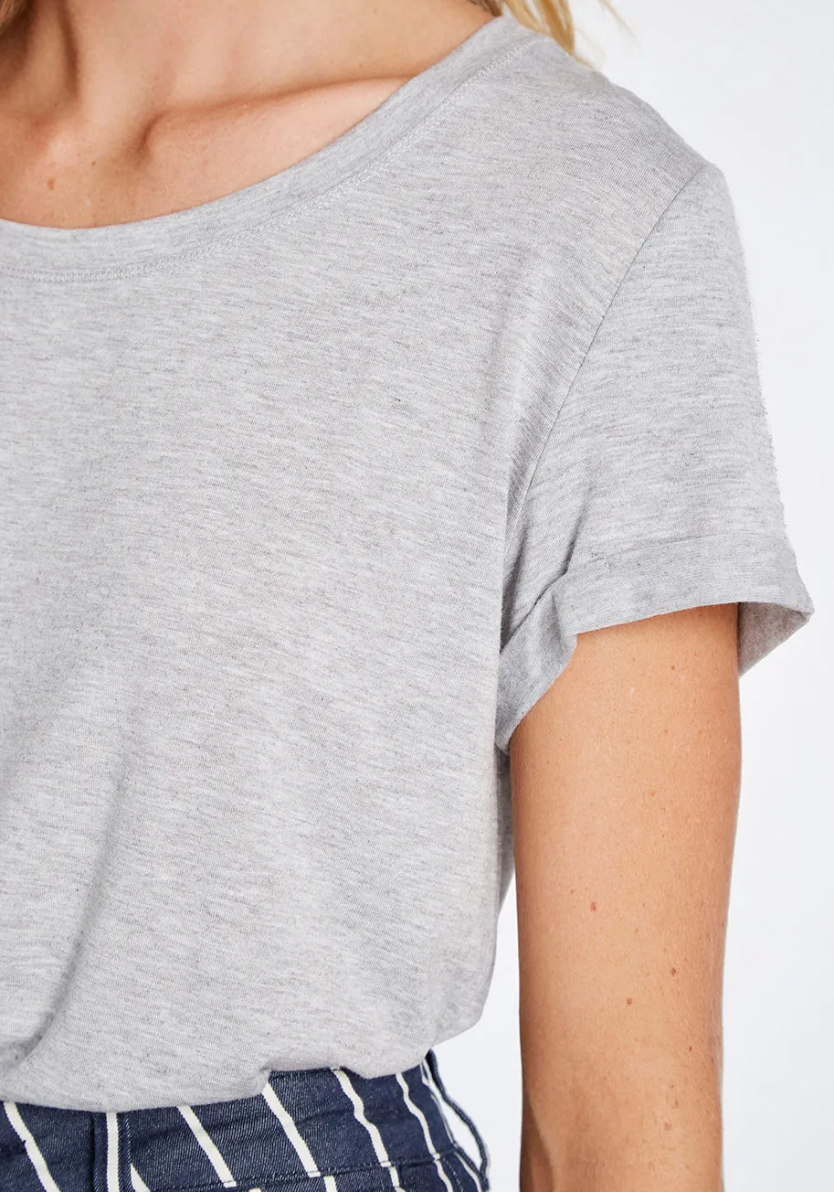 Simplicity on a Saturday Tunic in Heather Grey sold by Modcloth product image thumbnail 4