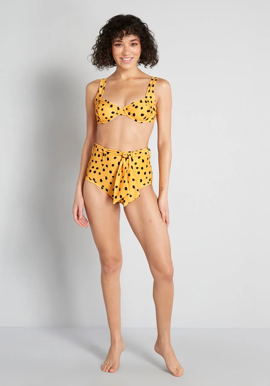 The Garbo Underwire Bikini Top sold by Modcloth product image thumbnail 4