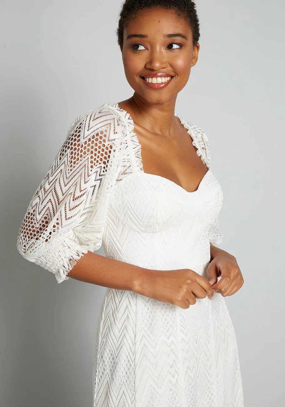 You Are a Vision Crochet Maxi Dress sold by Modcloth product image thumbnail 4