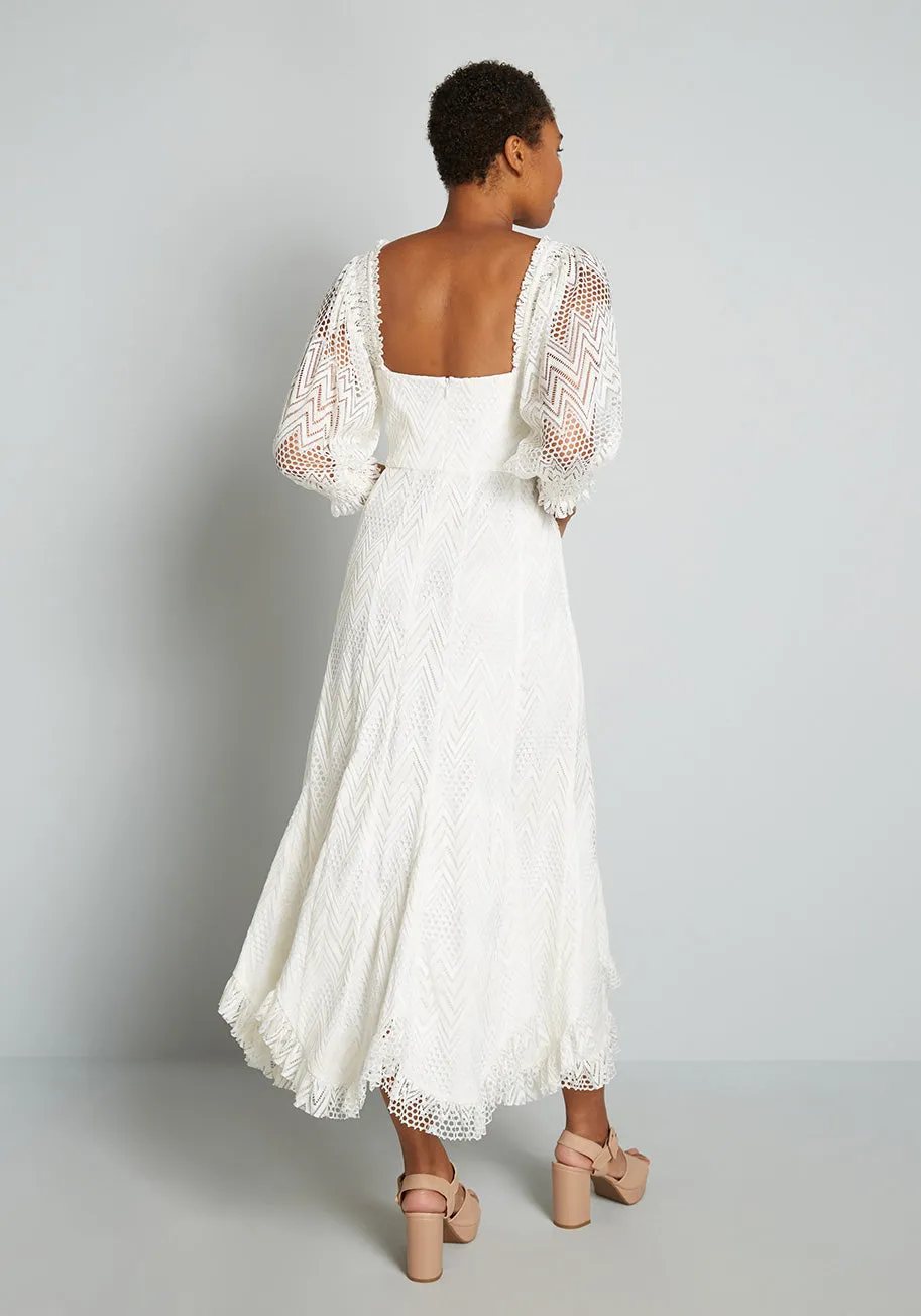 You Are a Vision Crochet Maxi Dress sold by Modcloth product image thumbnail 2