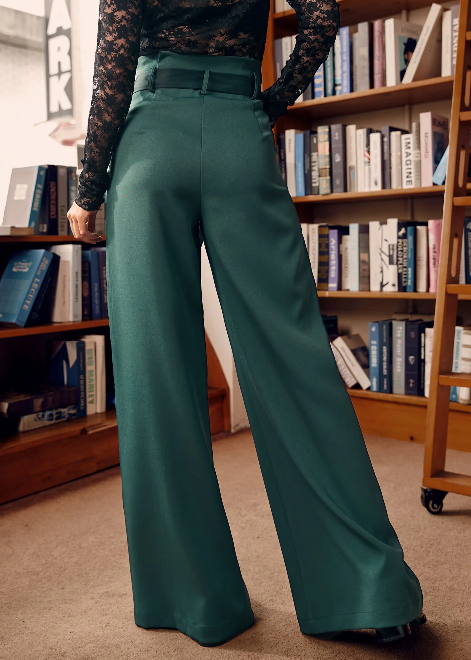 Cider, Spice & Everything Nice Wide Leg Pants sold by Modcloth product image thumbnail 3