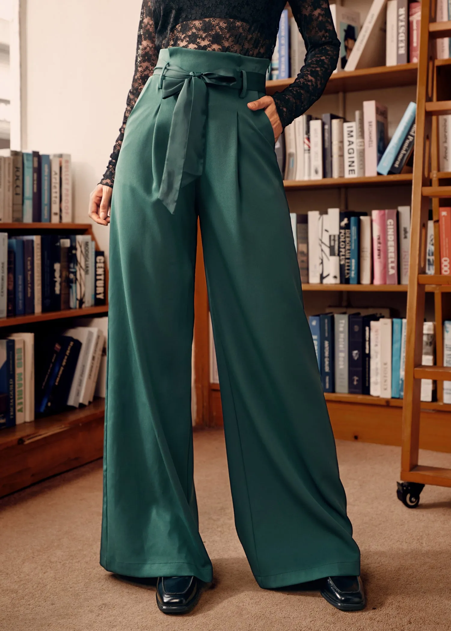 Cider, Spice & Everything Nice Wide Leg Pants sold by Modcloth product image thumbnail 4