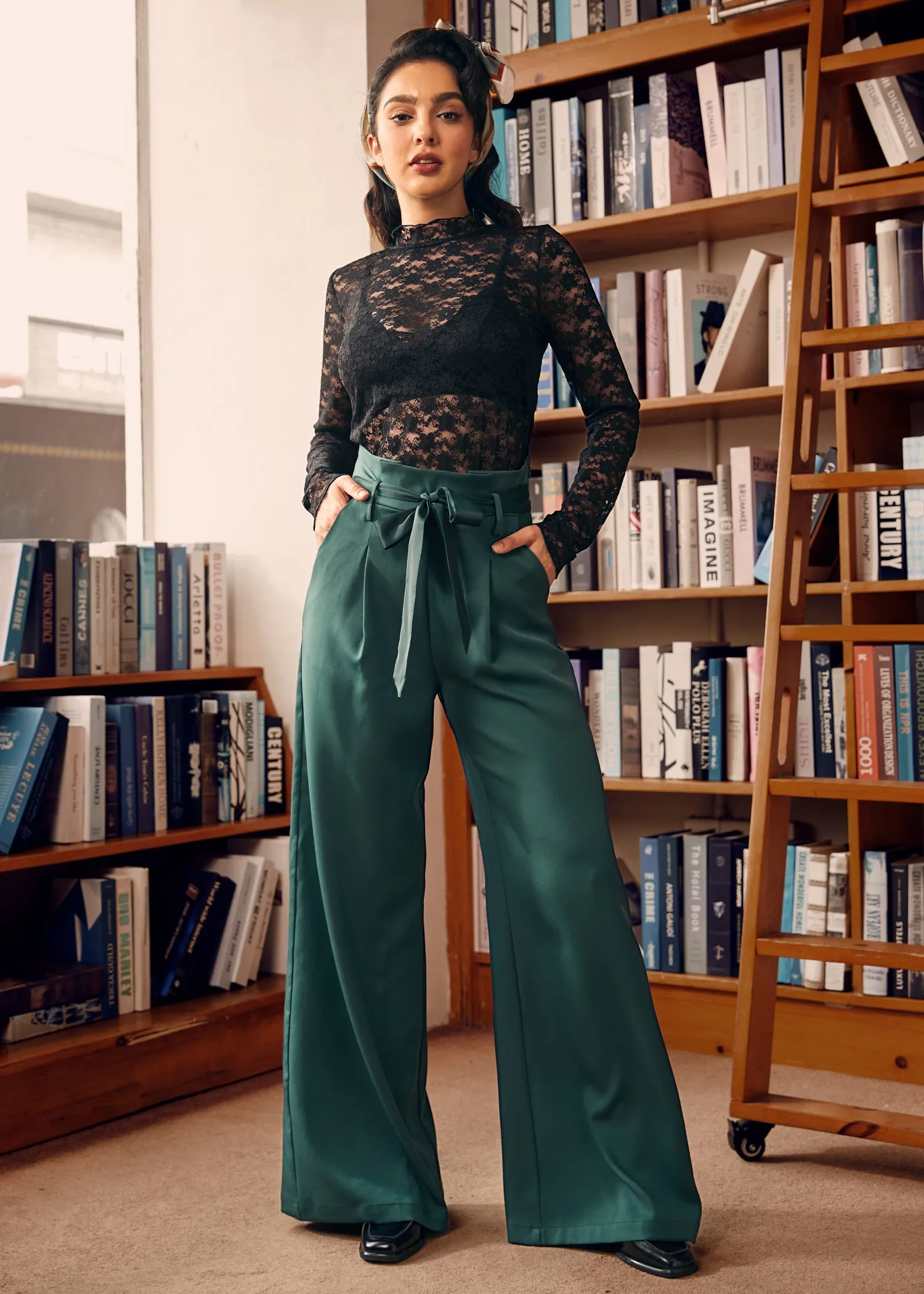 Cider, Spice & Everything Nice Wide Leg Pants sold by Modcloth product image thumbnail 2