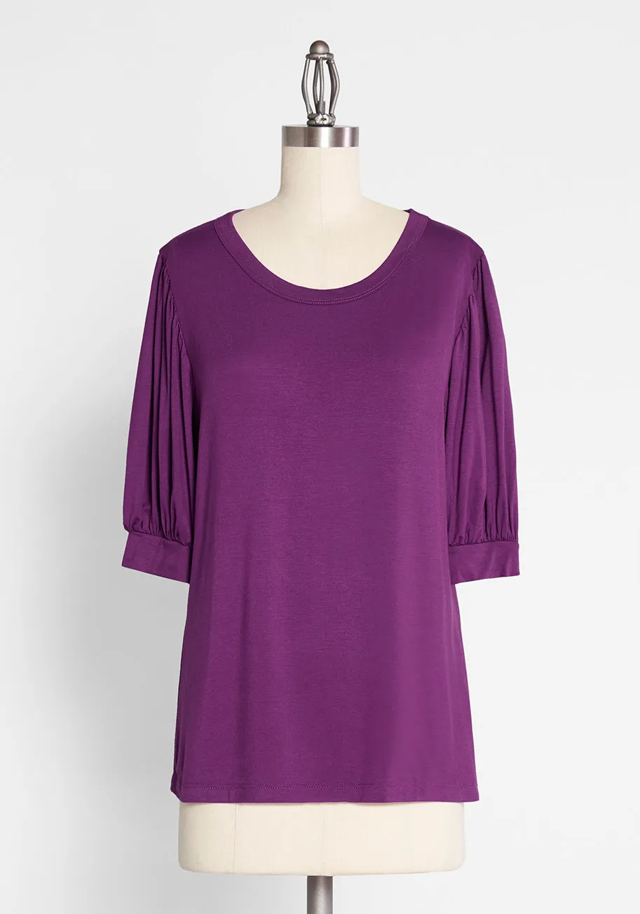 Beyond Basic Short Sleeve Top sold by Modcloth