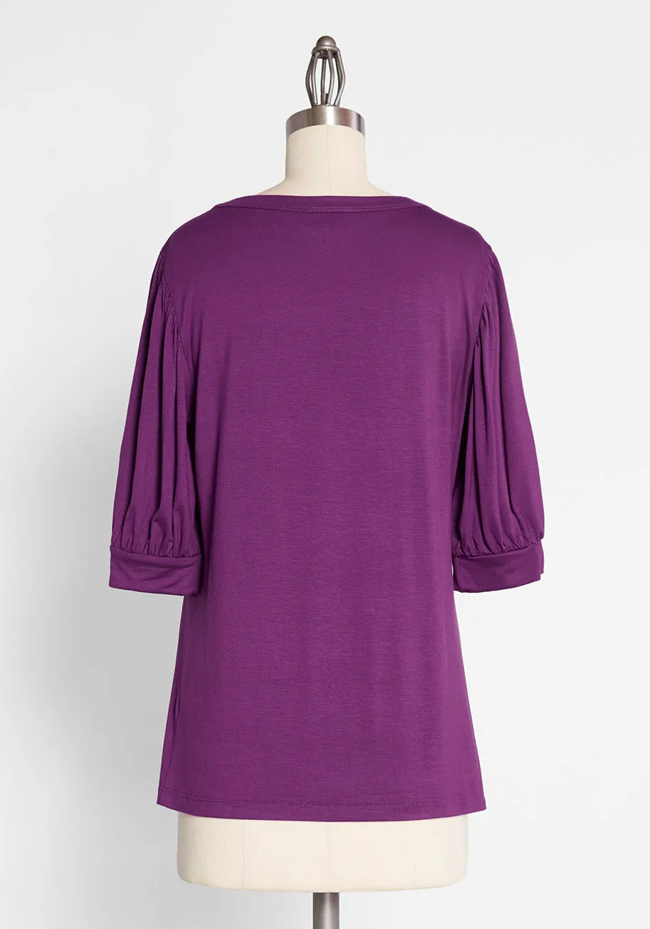 Beyond Basic Short Sleeve Top sold by Modcloth product image thumbnail 2