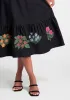 Bloom With A View Embroidered Midi Dress sold by Modcloth