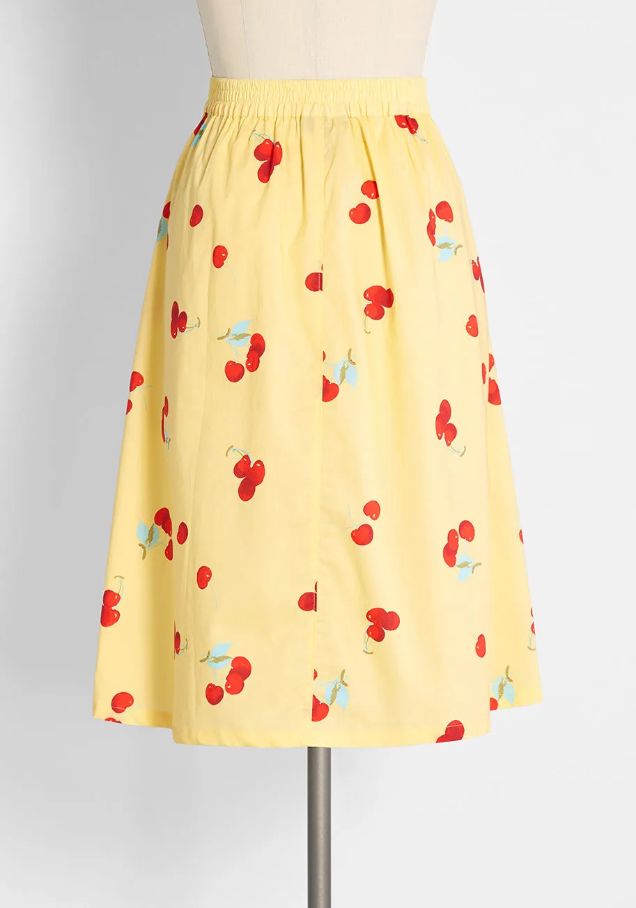 Working for the Long Weekend A-Line Skirt sold by Modcloth product image thumbnail 2