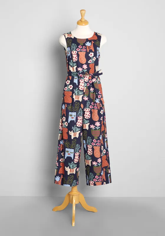 Love My House Plants Jumpsuit sold by Modcloth