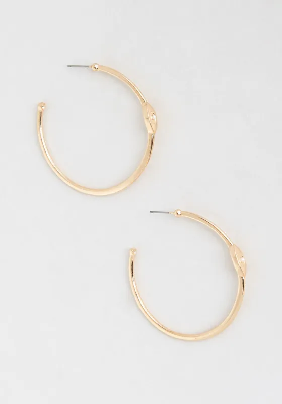 Eye See Everything Hoop Earring sold by Modcloth