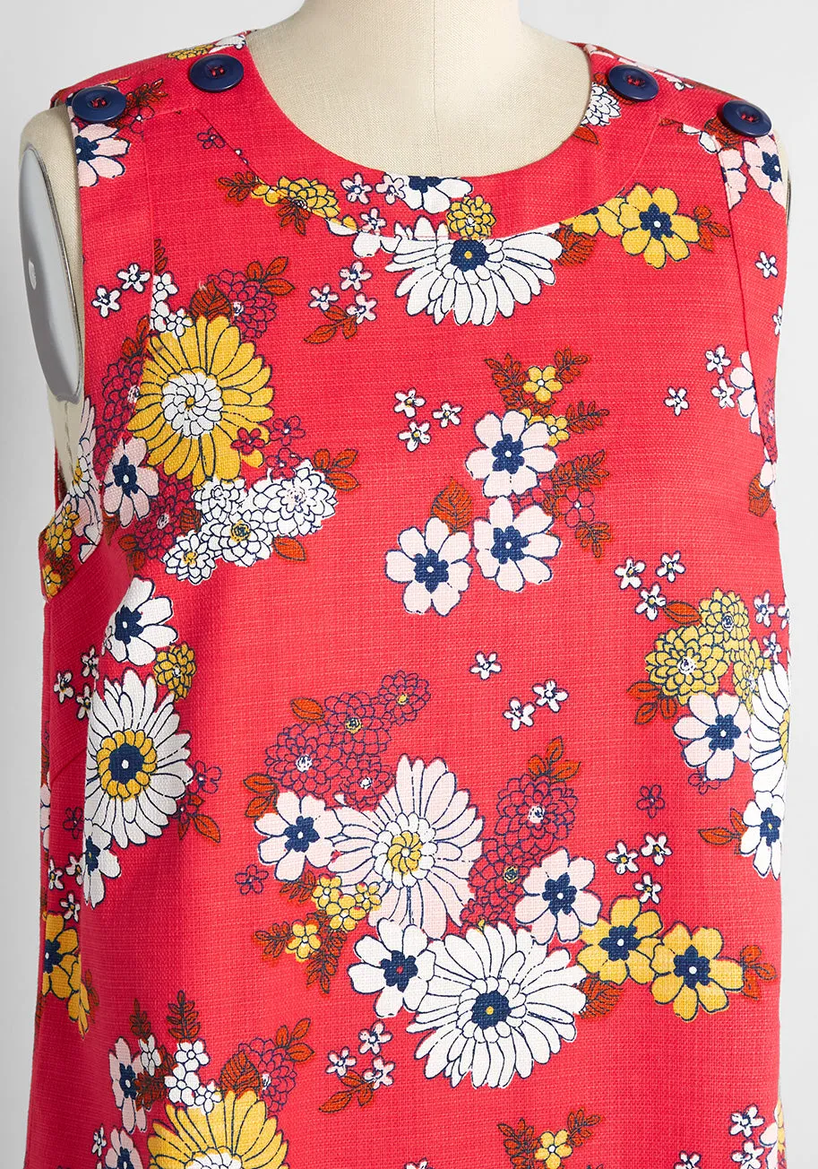 Up With the Fun Shift Dress sold by Modcloth product image thumbnail 3