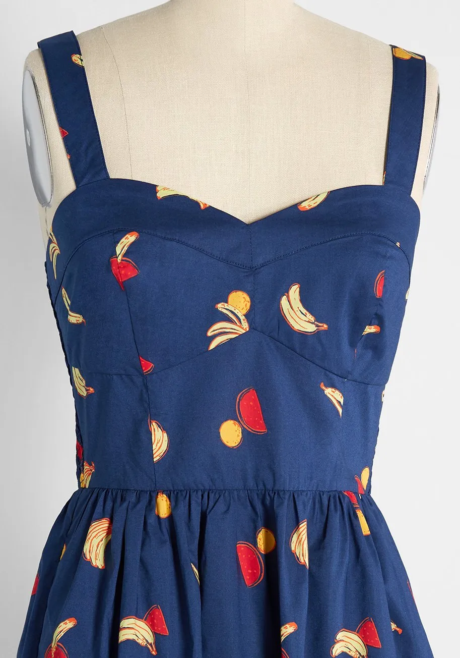 Peace of Mind in the Sunshine Fit and Flare Sundress sold by Modcloth product image thumbnail 3
