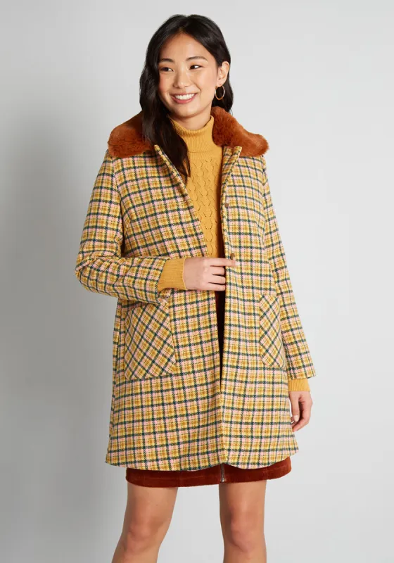 The Shape of My Tart-an Coat sold by Modcloth