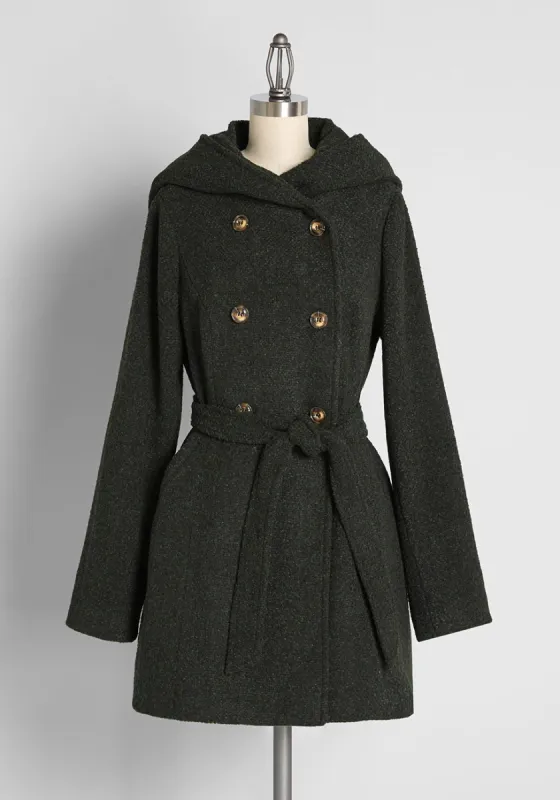 Cookie Pie Hooded Coat sold by Modcloth