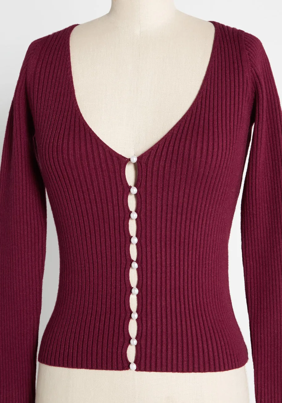 Precious as a Pearl Cardigan sold by Modcloth product image thumbnail 3