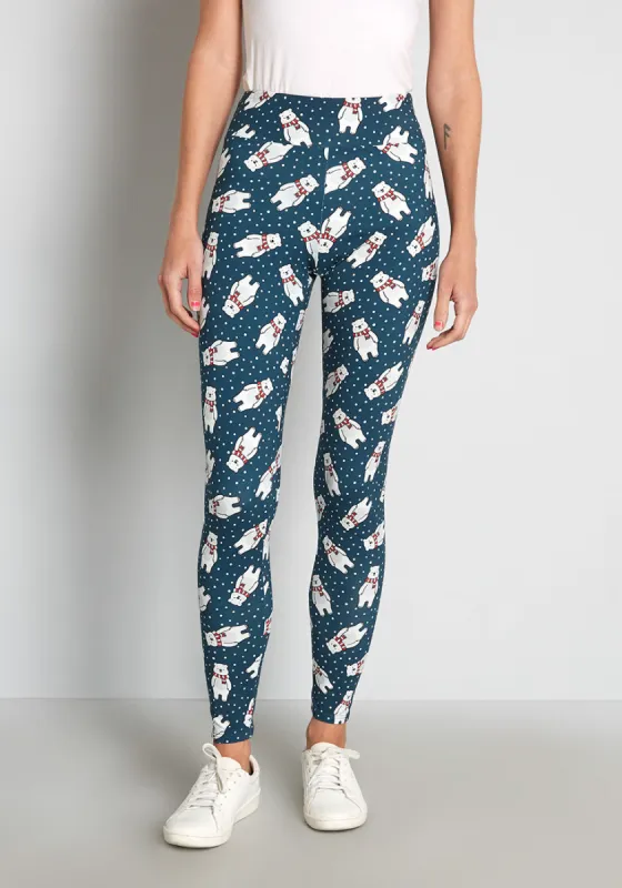 Stretching Toward Casual Leggings made by Modcloth