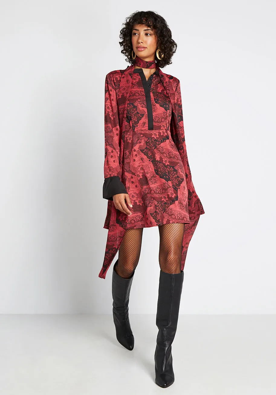 Retro Romance Long Sleeve Dress sold by Modcloth product image thumbnail 3