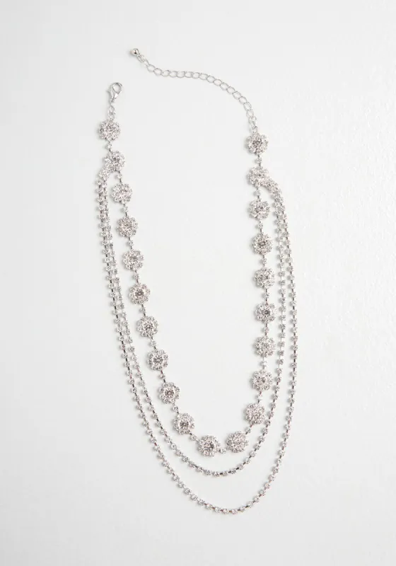 Crystals Galore Layer Necklace sold by Modcloth