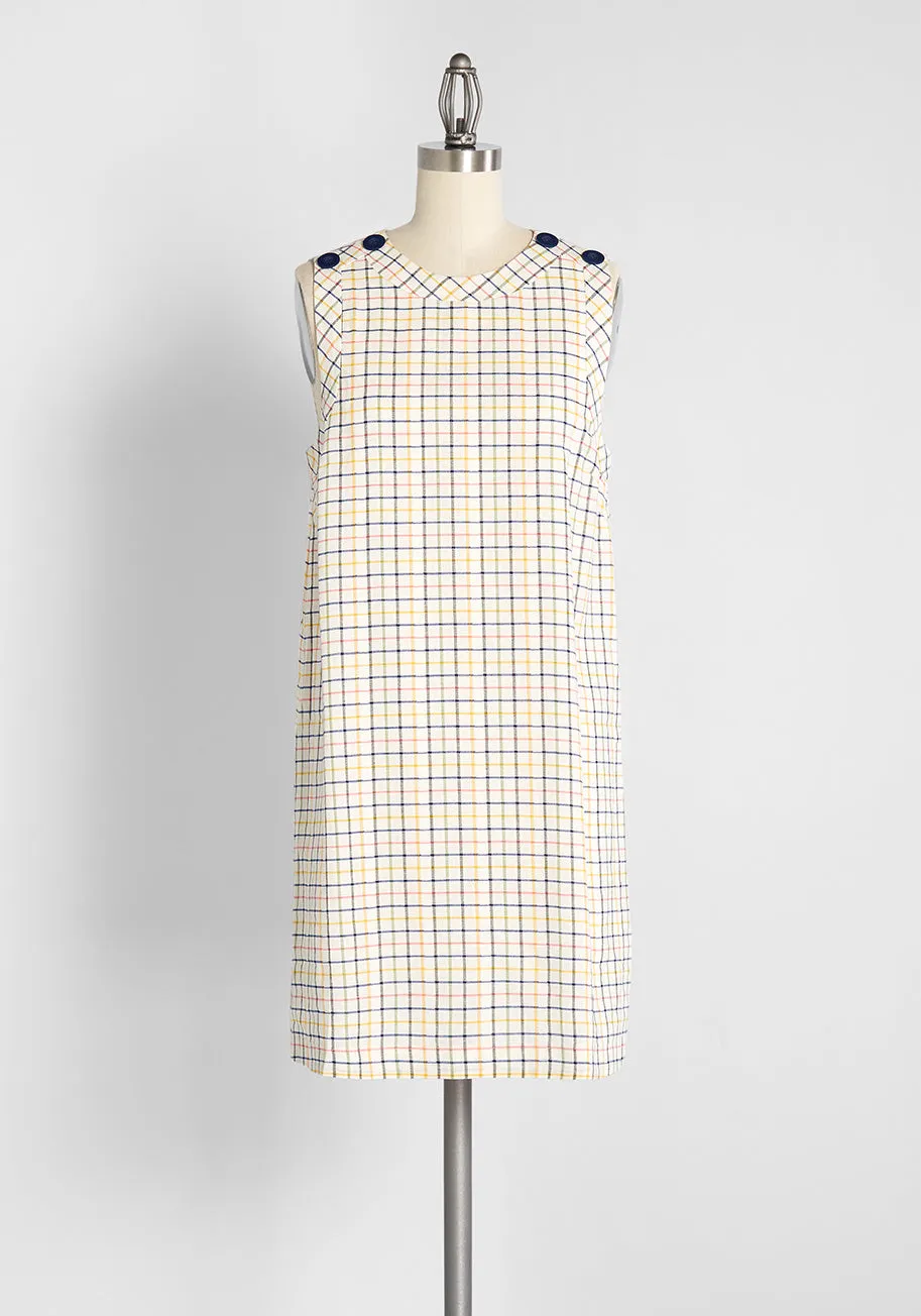 Up With the Fun Shift Dress sold by Modcloth