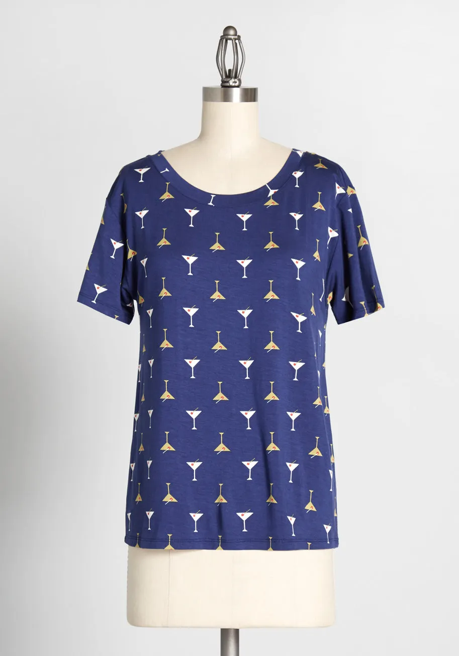 Instant Hit Relaxed Fit T-Shirt sold by Modcloth