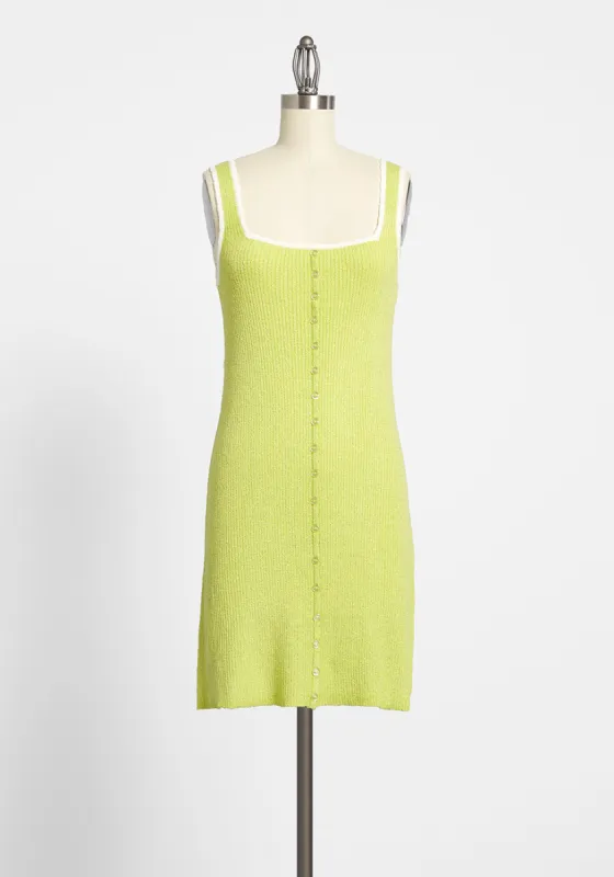 Matcha Do About Nothing Sweater Dress sold by Modcloth