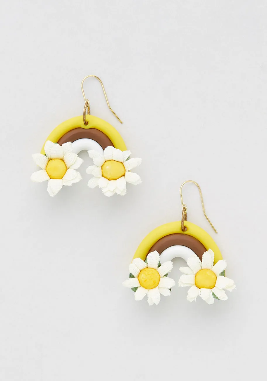 Seeing The Sunny Side Dangle Earrings sold by Modcloth product image thumbnail 2