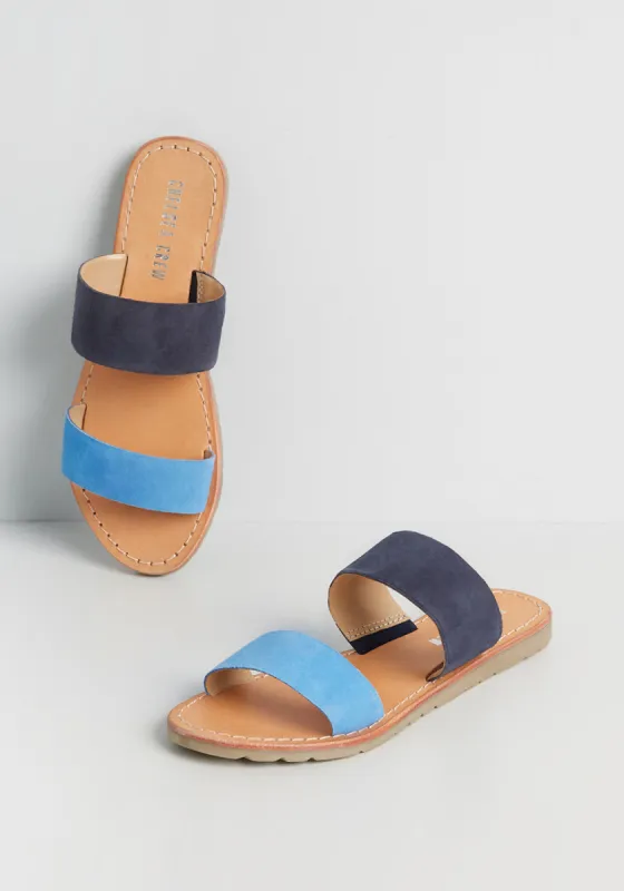 Sun-Kissed Toes Slide Sandal sold by Modcloth