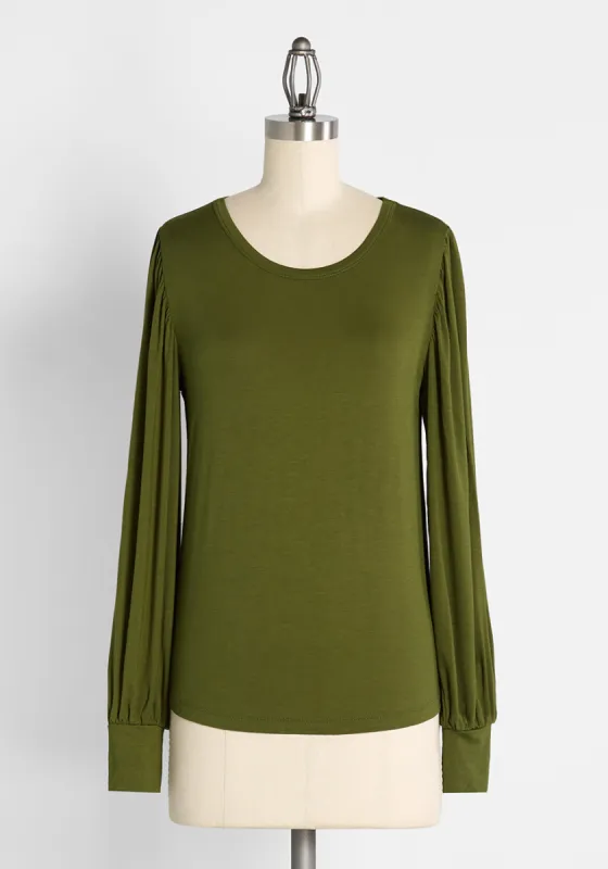 Beyond Basic Long Sleeve Top sold by Modcloth