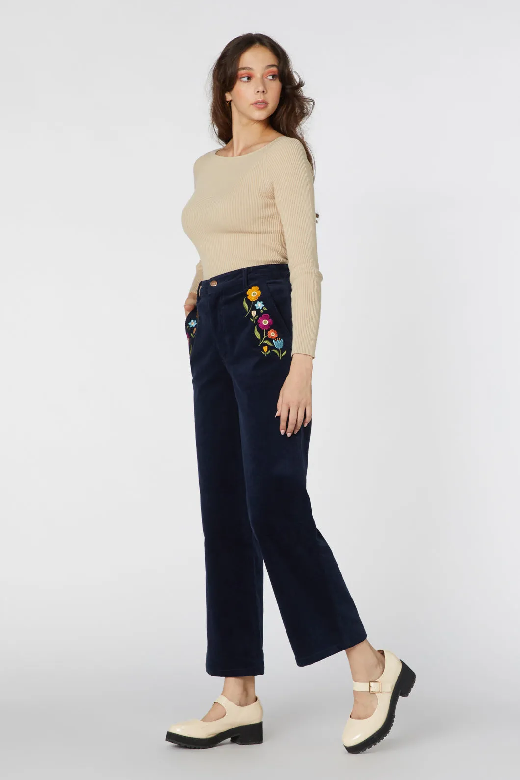 Ingrid Floral Jean sold by Modcloth product image thumbnail 4