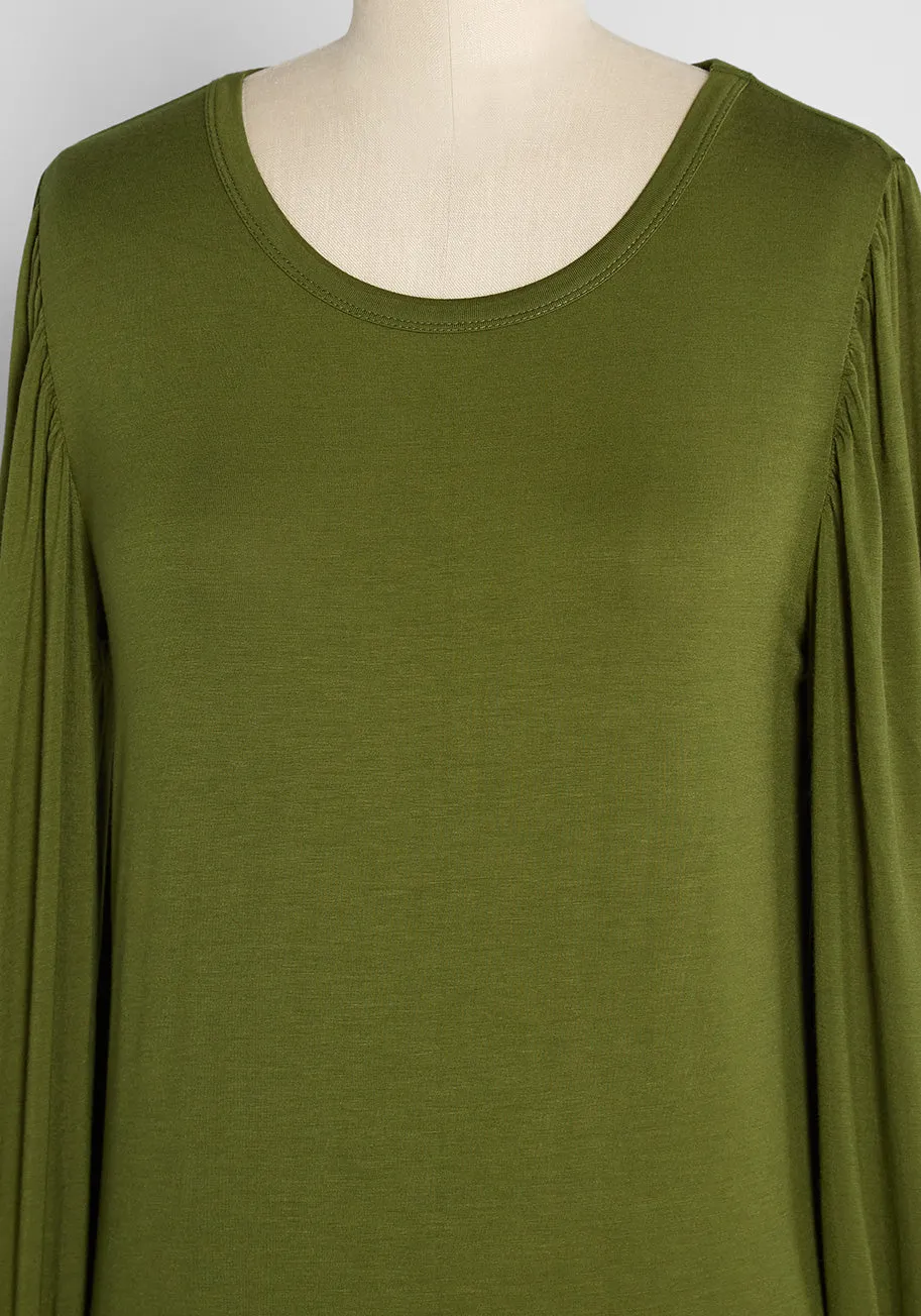 Beyond Basic Long Sleeve Top sold by Modcloth product image thumbnail 3