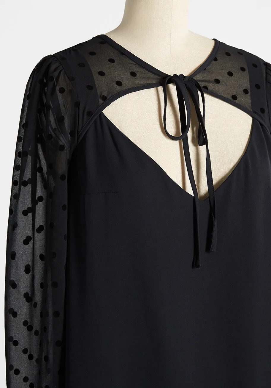 After the Aria Shift Dress sold by Modcloth product image thumbnail 3