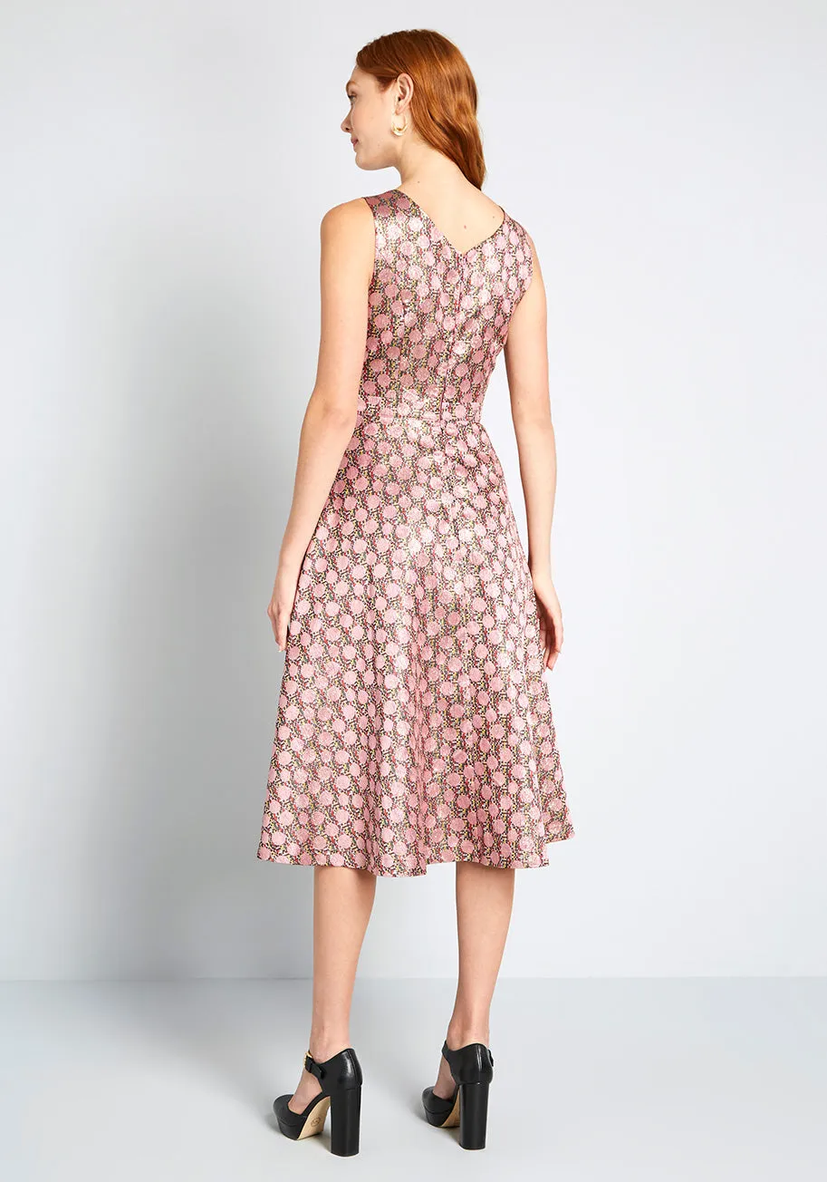 That's My Gala Fit and Flare Dress sold by Modcloth product image thumbnail 2