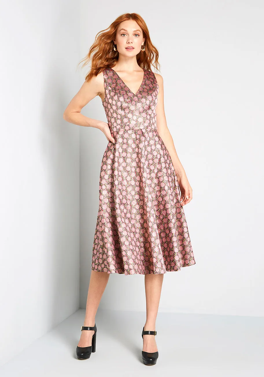 That's My Gala Fit and Flare Dress sold by Modcloth product image thumbnail 3