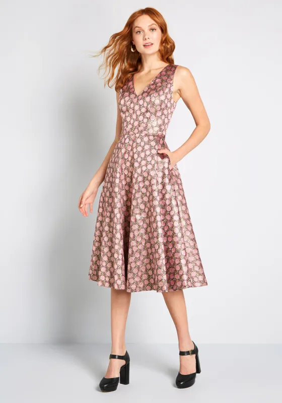 That's My Gala Fit and Flare Dress sold by Modcloth